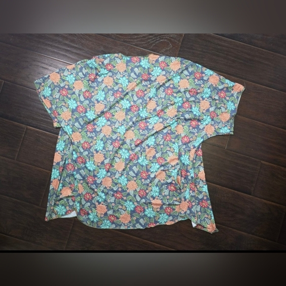 NWT Womens Floral Stretchy Cardigan Kimono Large - Picture 5 of 8